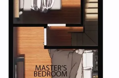 Townhouse 1 — 2nd Floor (Bedroom 02, Master's Bedroom)
